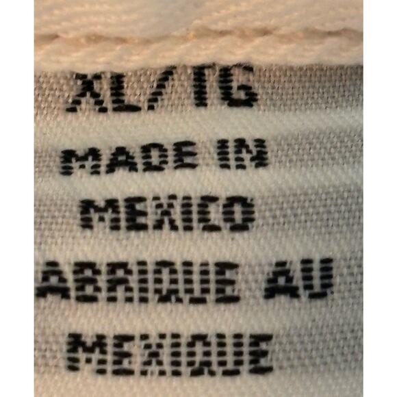 GUESS Los Angeles 1981 White Denim Jacket Women’s XL Stretch Cotton - Picture 9 of 11